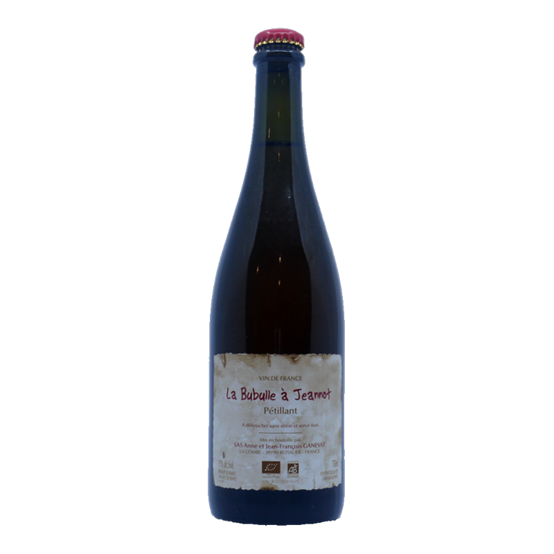 [Vin de France Rouge Pet Nat Bubulle Jeannot Anne et JF Ganevat NV] Ganevat Pet Nat Jeannot NV