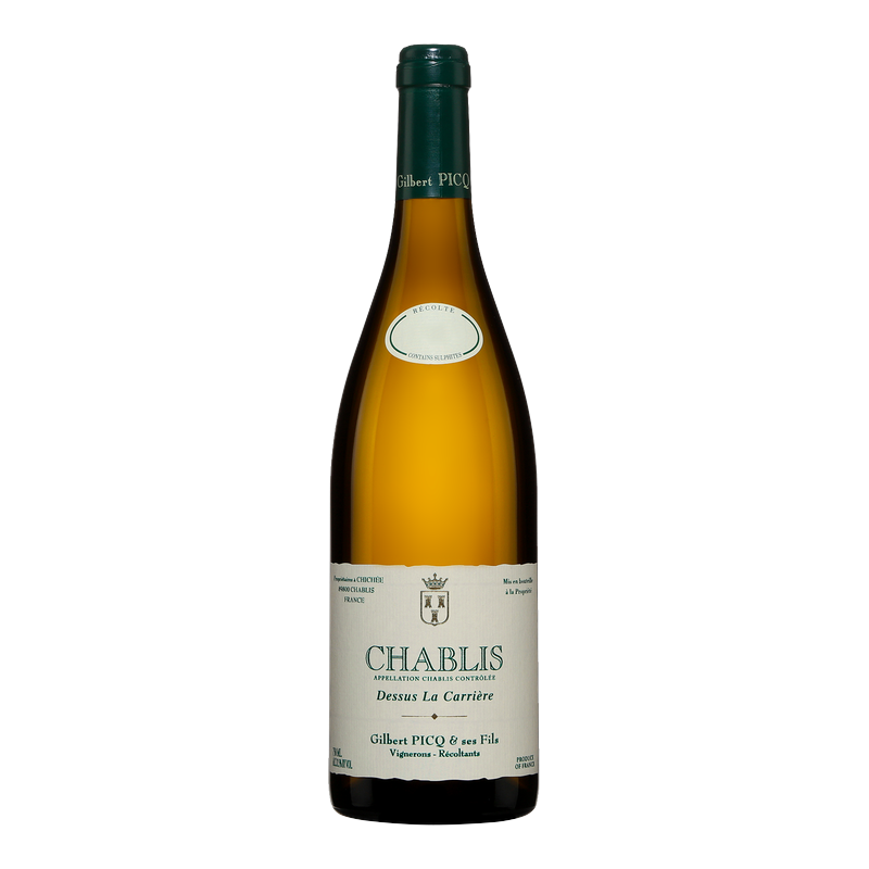 [Chablis Cuvee Dessus La Carriere Domaine Picq 2021] 皮克卡里埃 21
